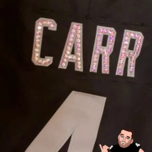 Bling 💠 Derek Carr #4 jersey - Picture 12 of 15